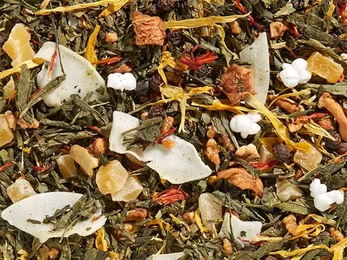 Tavaszi tea- Tr&oacute;pusi &eacute;jszaka, z&ouml;ld tea (21773) - 50g